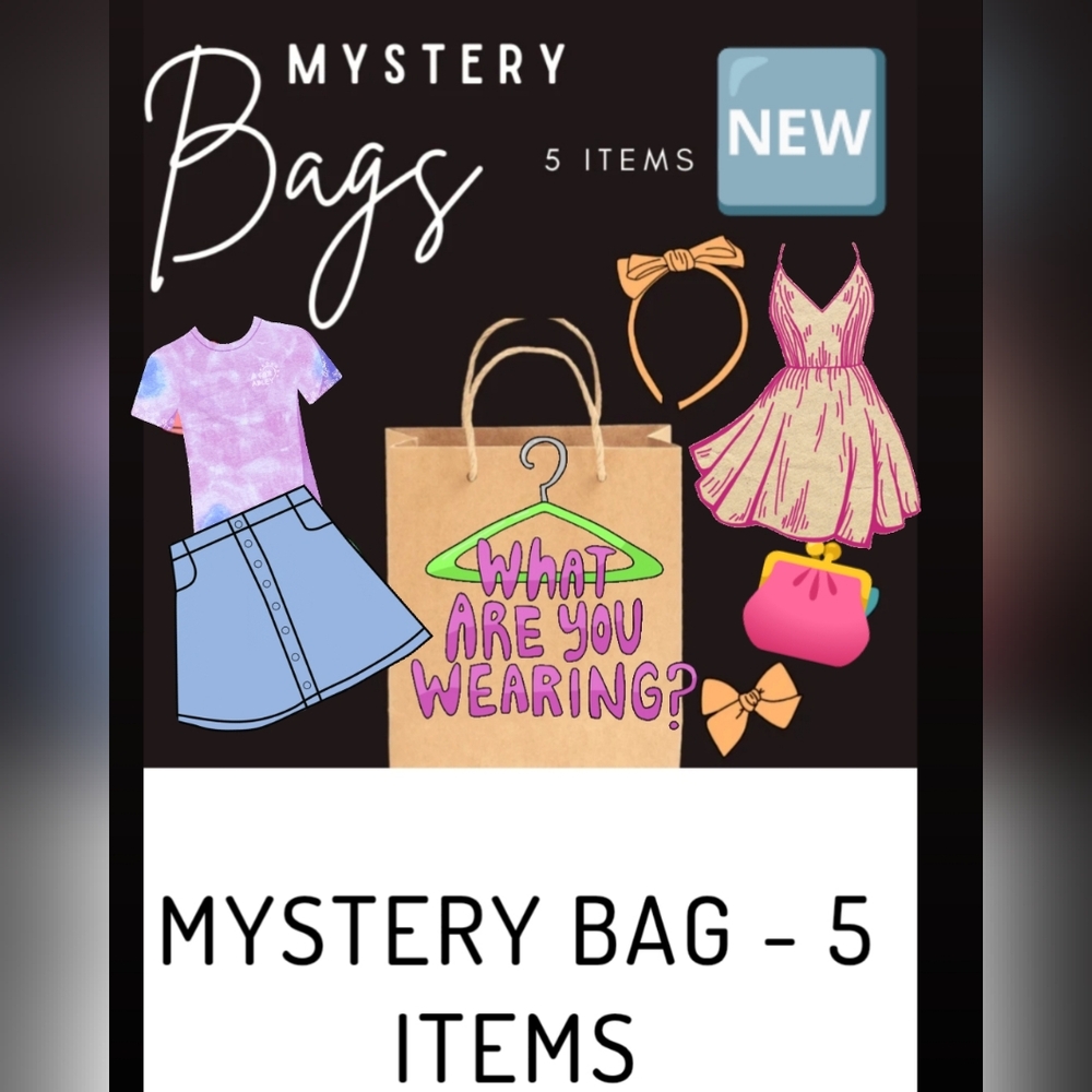 🛍️MYSTERY BAGS Random 5 items + Gift🎁